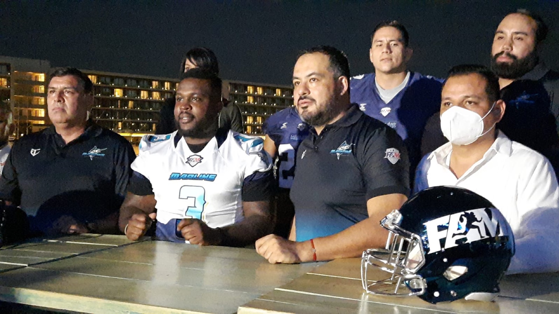 Antonio Andrews es el refuerzo exNFL para Marlins de Los Cabos. (FOTO: FAM)