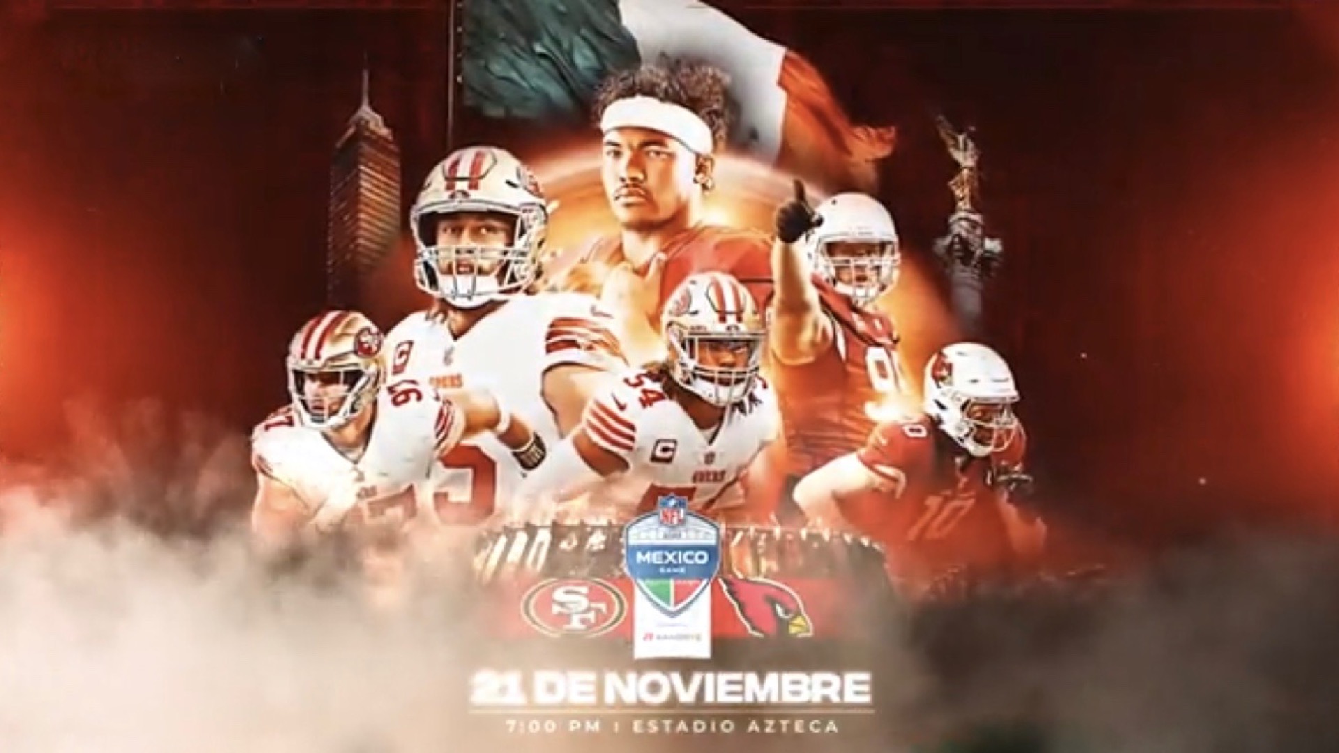 NFL México 2022: San Francisco 49ers vs Arizona Cardinals